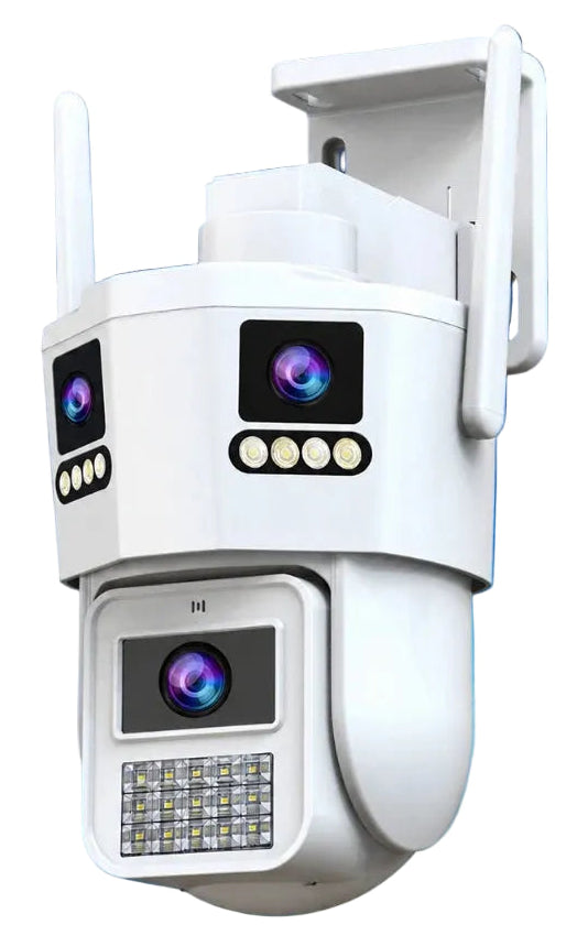 JOOAN 15MP Three Lens IP Camera PTZ Outdoor