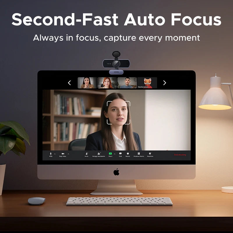 Webcam UGREEN 4K FHD 1080P