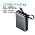 Power Bank Vention CCC Power Bank 45W 20000mAh