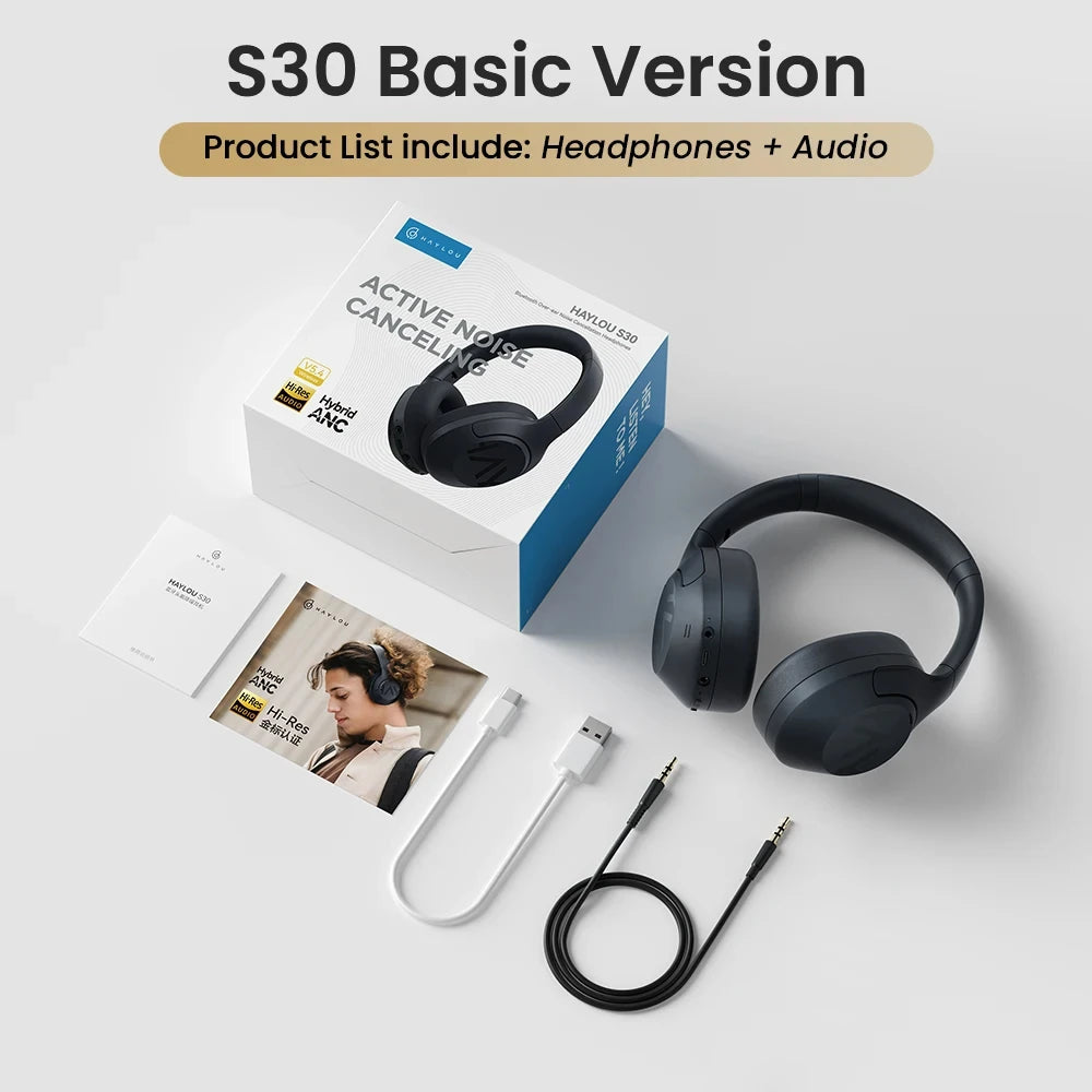 Audífonos HAYLOU S30 Wireless Bluetooth 5.4