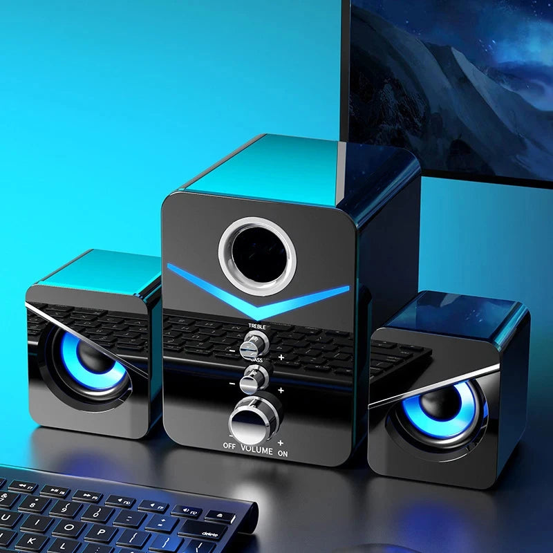 Bocinas Bluetooth Speaker Home Theater Sound Bass System