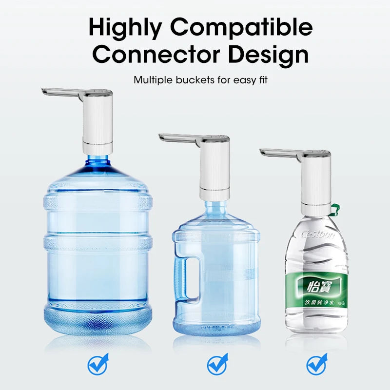 Dispensador de Agua Eléctrico Plegable USB