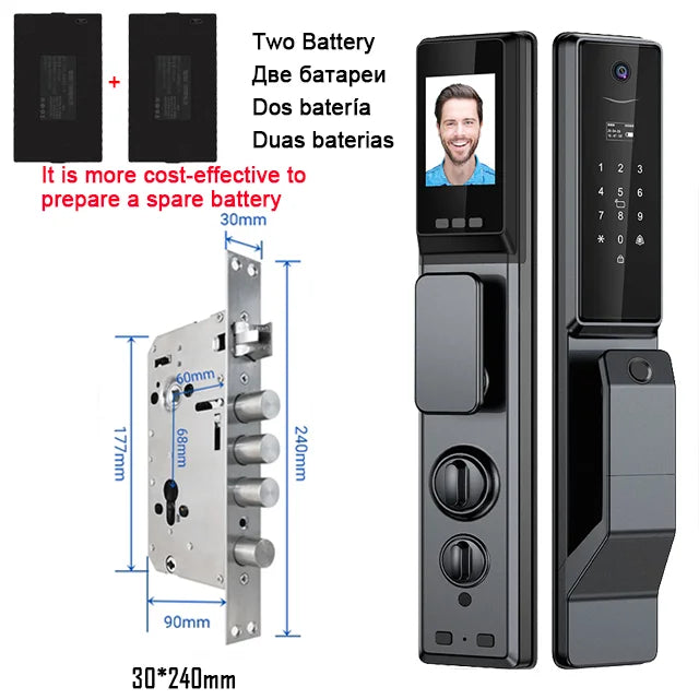 Outdoor Waterproof Lock Wifi Tuya APP