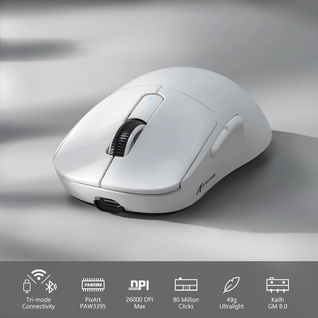 Mouse Gamer Inalámbrico Ligero Attack Shark X3