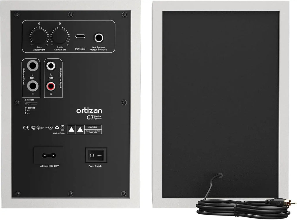 Bocinas Ortizan Audio Bookshelf Active Home theater