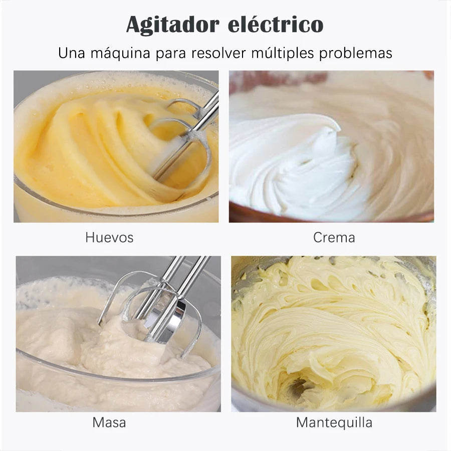 Batidora eléctrica de mano de 7 velocidades