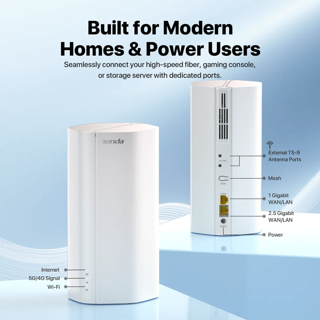 Router Tenda 5G AX3000 Wi-Fi 6