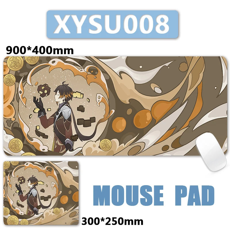 Anime Game Furina Neuvillette Mavuika Mouse Pad