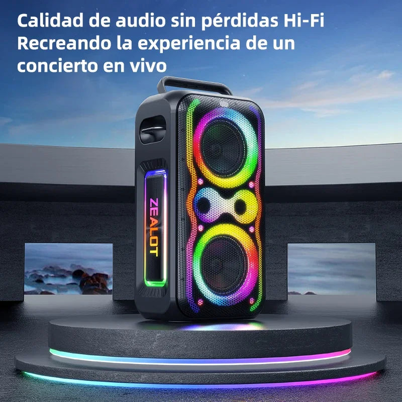 Bocina Home theater MX-ZEALOT-PT21 200W Portable Bluetooth Speaker