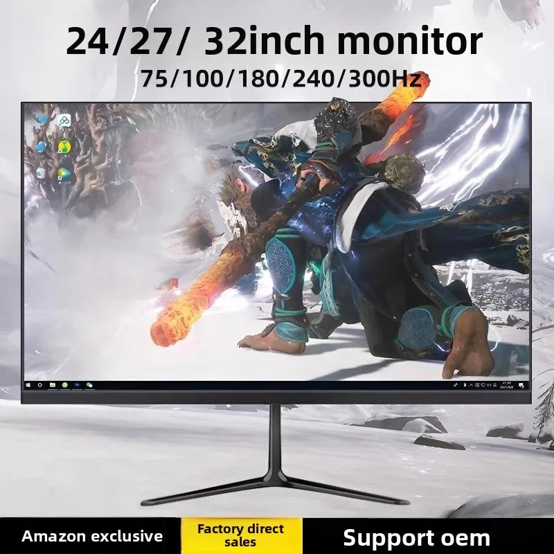Monitor 19 /24/27" Curvo IPS LED Backlit