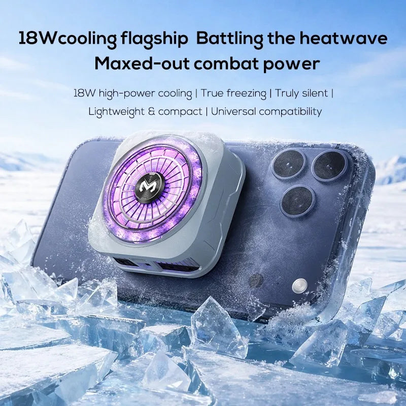 MEMO CX21 Phone Cooler 9V/2A Semiconductor Cooling Fan