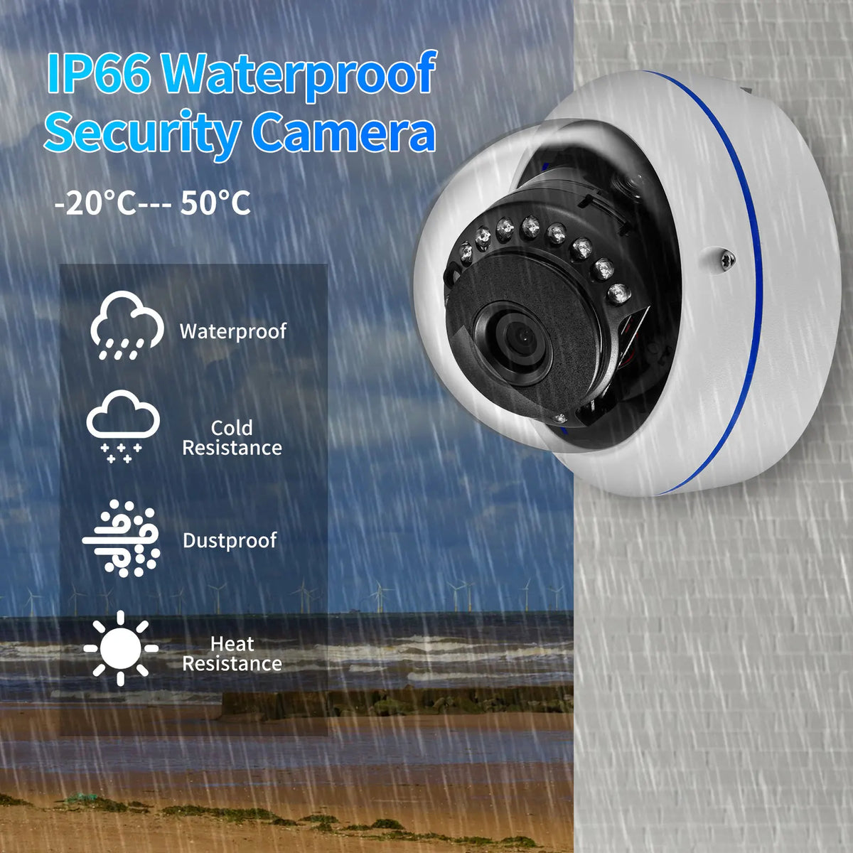 Gadinan Sistema de Videovigilancia 8MP 4K POE