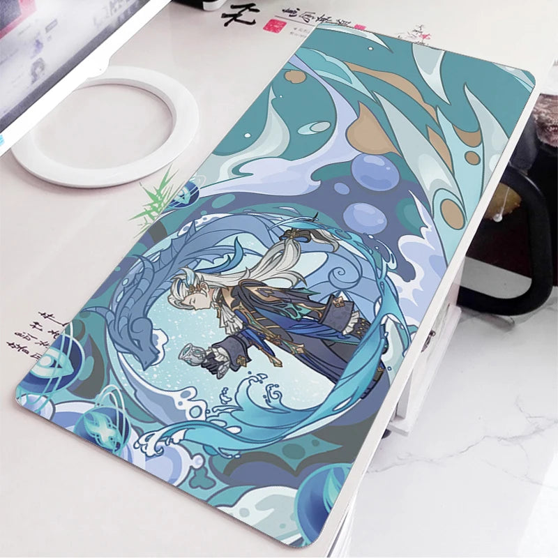 Anime Game Furina Neuvillette Mavuika Mouse Pad