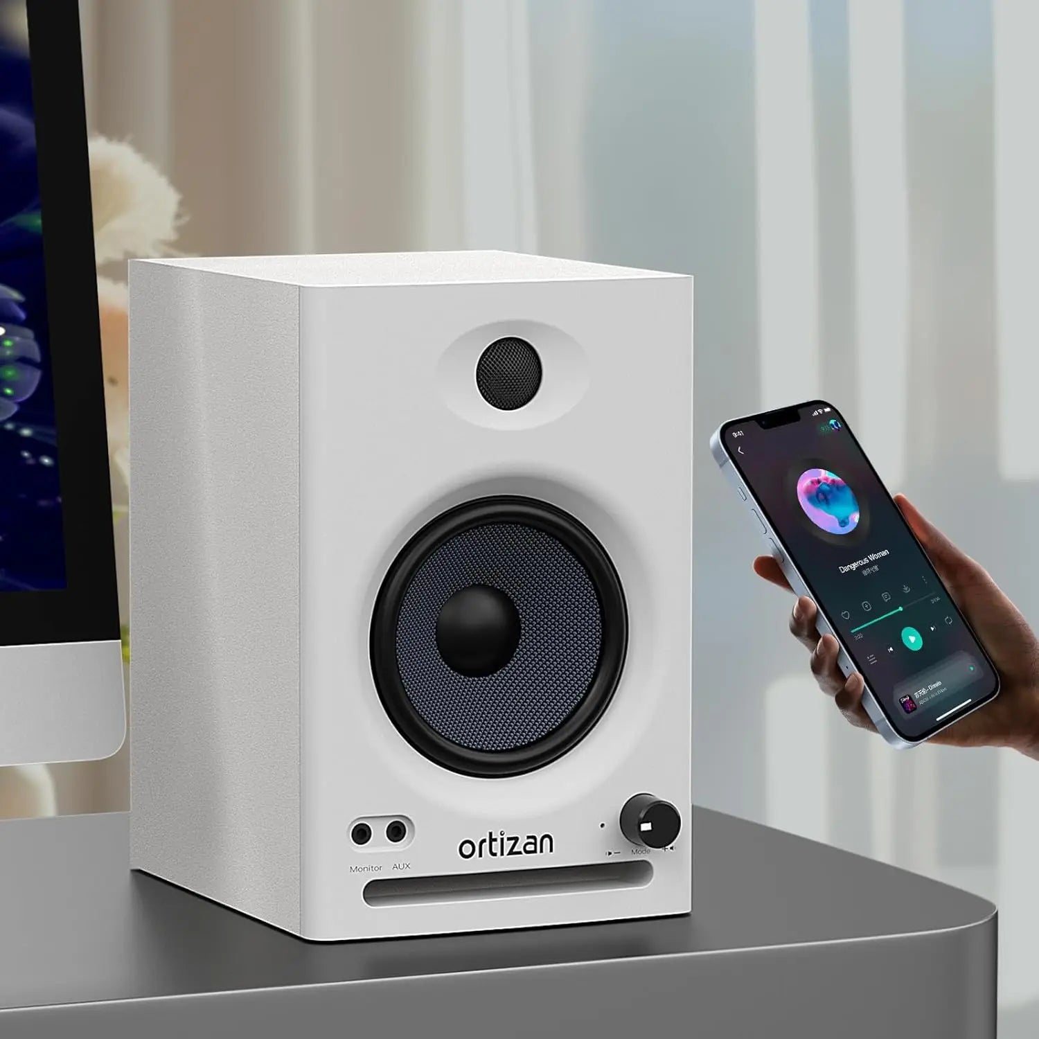 Bocinas Ortizan Audio Bookshelf Active Home theater