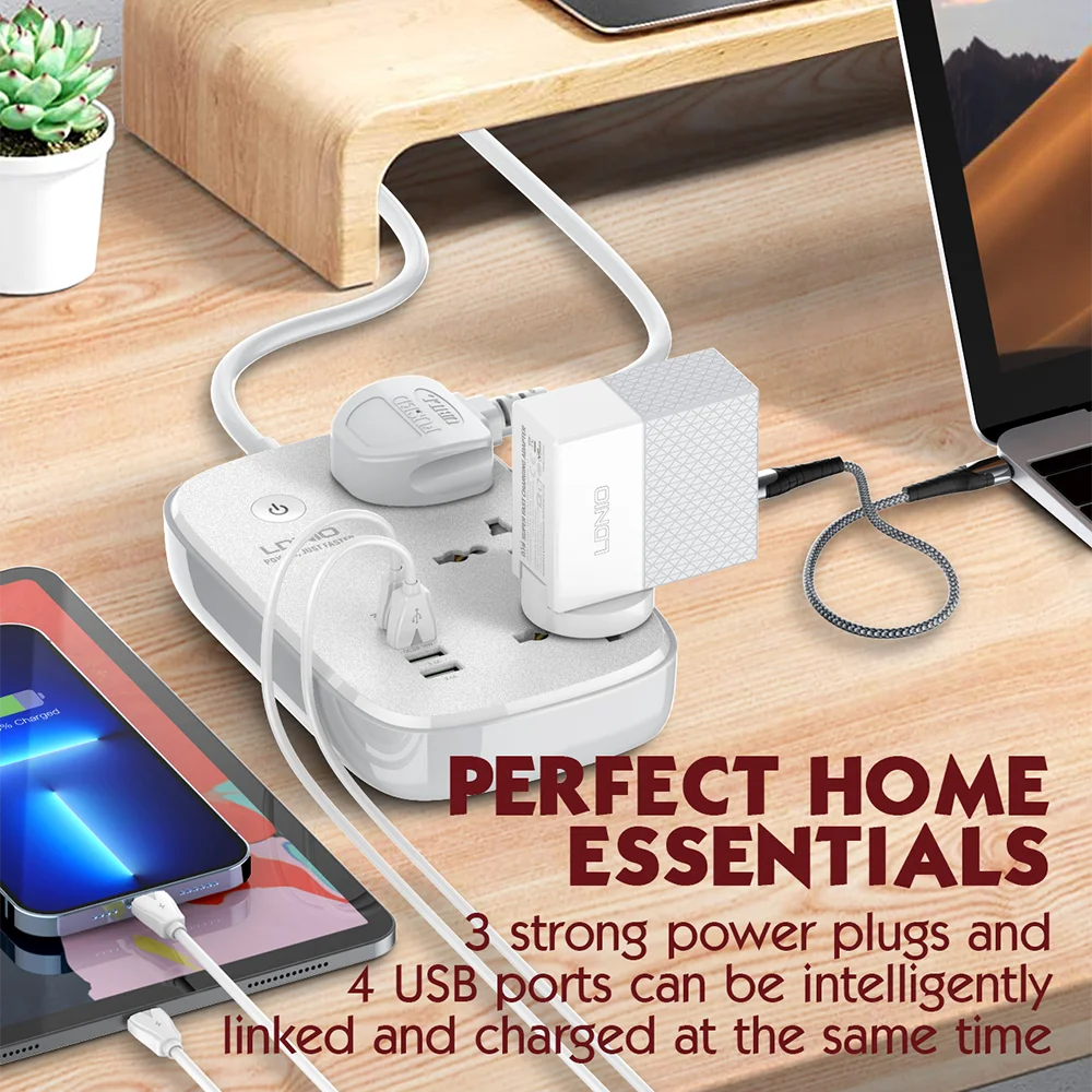 LDNIO Power Strip Wifi Smart Socket UK/US/EU