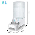 Furpipi 8L Capacity Automatic Pet Feeder & Water Dispenser
