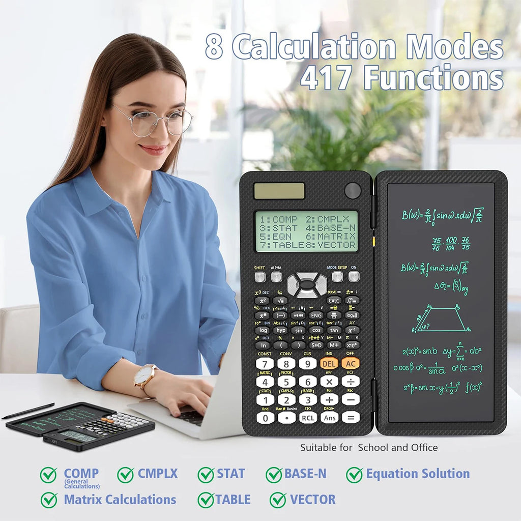 Calculadoras científicas recargables 991ES EX
