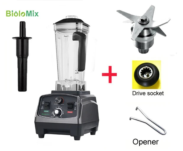 Batidora Profesional con Temporizador BioloMix